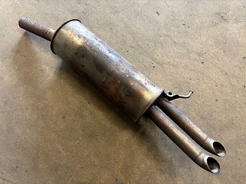 Rear silencer