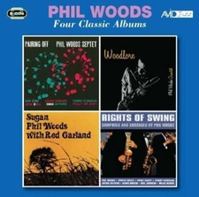 PHIL WOODS FOUR CLASSIC ALBUMS (PAIRING OFF / WOODLORE / SUGAN / RIGHTS OF SWING
