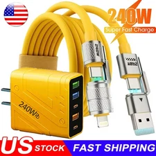 240W Super Fast Charging USB Type C Wall Charger For Goog Pixel 10 9 Pro XL 8 7a