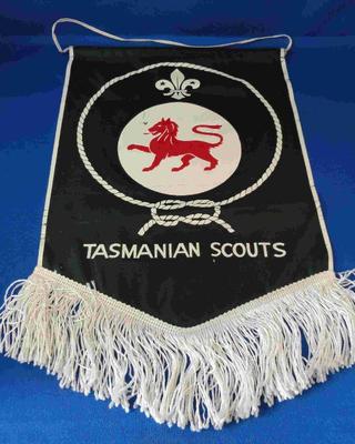 Old Tasmanian Scouts Banner - 1980s Era - World Scouting