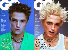GQ Magazine BRITISH March 2022 Robert Pattinson BATMAN J Bridgland COVER 1&2 NEW