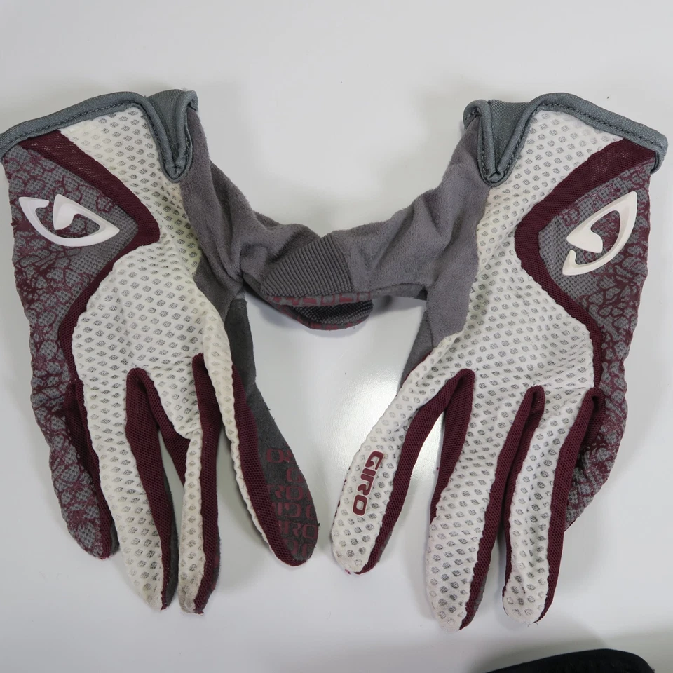 Lote de 3 Guantes de Ciclismo Medio Dedo Louis Garneau, Pearl Izumi, Giro Hombres Medianos Foto 2 de 4