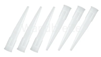 WANDBREITE Silikondüsen Tüllen Silikonkartuschen Silikontüllen Silikonspitzen Ersatztüllen