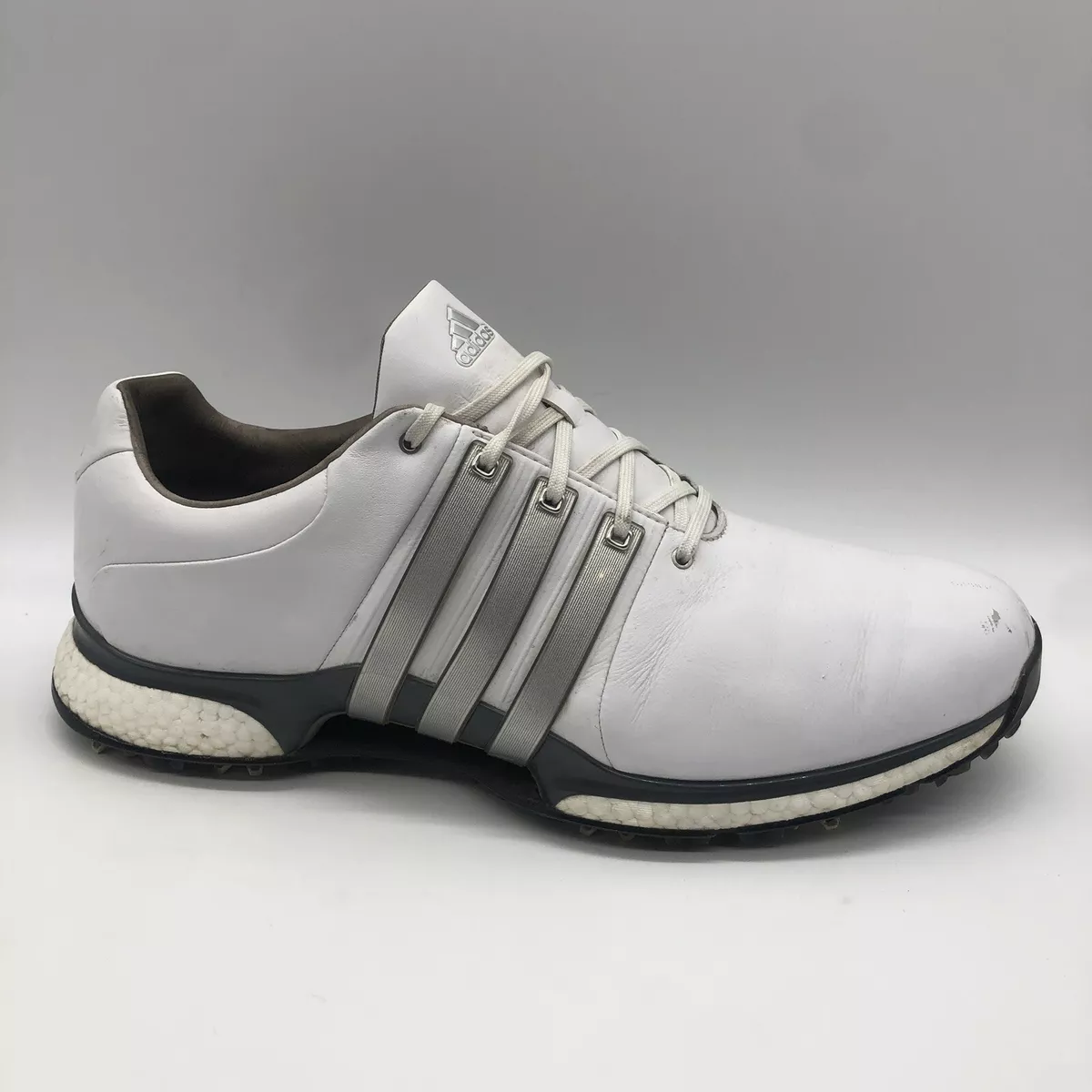 Adidas Tour 360 XT Boost Shoes White / Silver BB7921 Men&#039;s Size | eBay