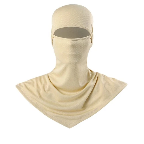 Mascarilla facial de pasamontañas al aire libre para hombres y mujeres protección solar anti-UV, ciclismo - Imagen 18 de 41