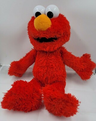 Tickle Me Elmo Sesame Street Red Plush Toy Hasbro 2016 Laughs Vibrates Talks