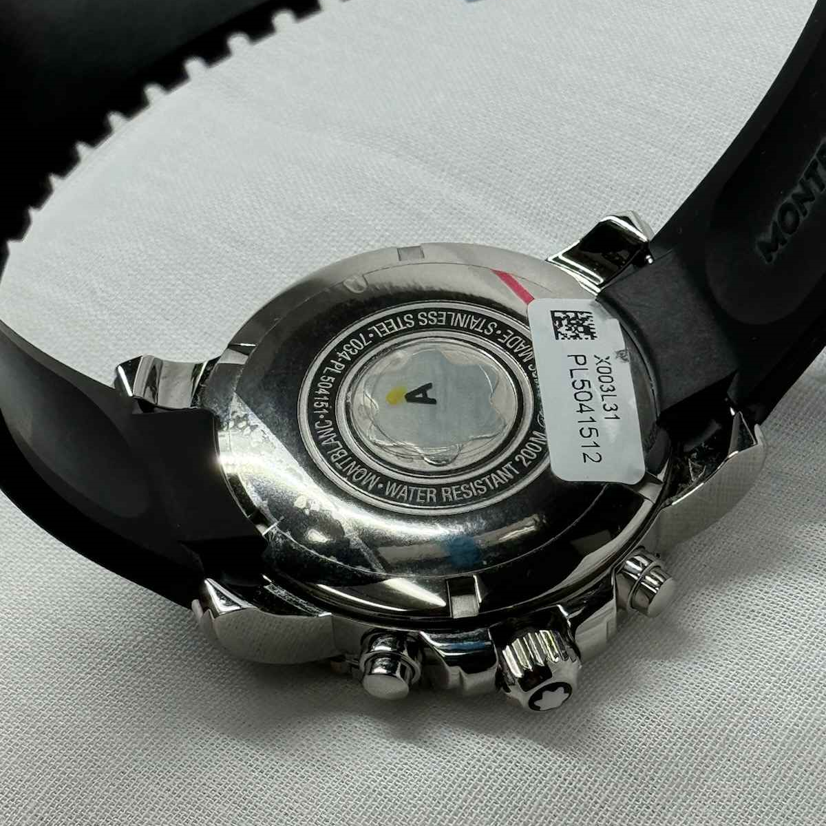 Montblanc Meisterstuck Black Dial Stainless Steel Automatic 41mm