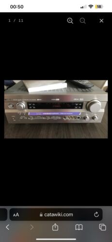 Yamaha RX-V640RDS 6.1 Titanium AV Receiver Tuner Audio Video New Factory Boxed - Picture 8 of 9