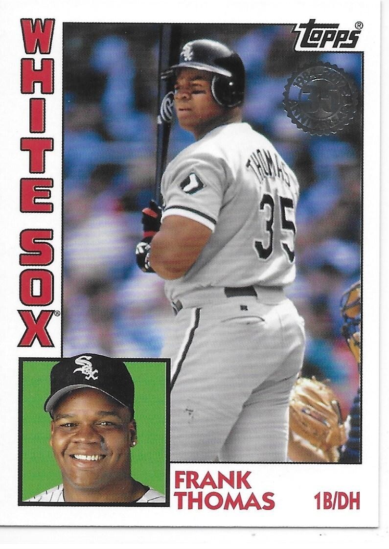 2019 Topps Series 1 Baseball T84 Frank Thomas White Sox | eBay