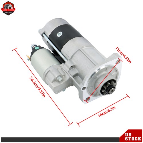 Starter For Kubota Loader V3800DI-T M126GX M135XDTC 1K012-63011 1K012-63012 - Picture 2 of 12