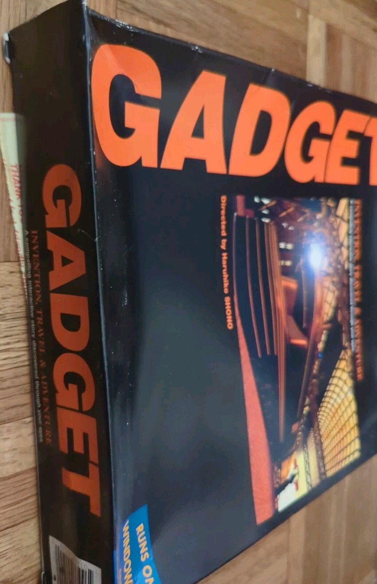 GADGET Invention, Travel, & Adventure - Windows 3.1 PC Game