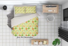 3D Fruit Pattern Quilt Cover Set Duvet Cover Bedding Pillowcases