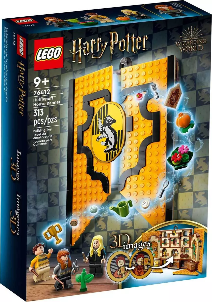 LEGO Harry Potter The Arms of The House Hufflepuff 76412 Cedric