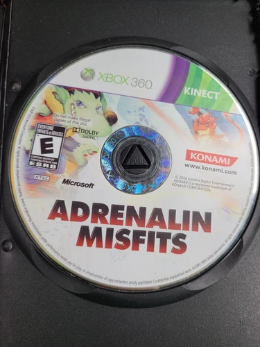 Adrenalin Misfits (Xbox 360, 2010) DISC ONLY Tested + Working