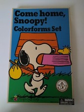 COME HOME SNOOPY COLORFORMS 1972 REPRODUCTION PEANUTS -CHARLIE BROWN-LUCY-LINUS