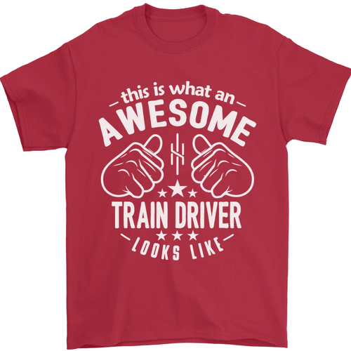 Un Stupenda Treno Autista Looks Like T-Shirt 100% Cotone - Picture 77 of 102