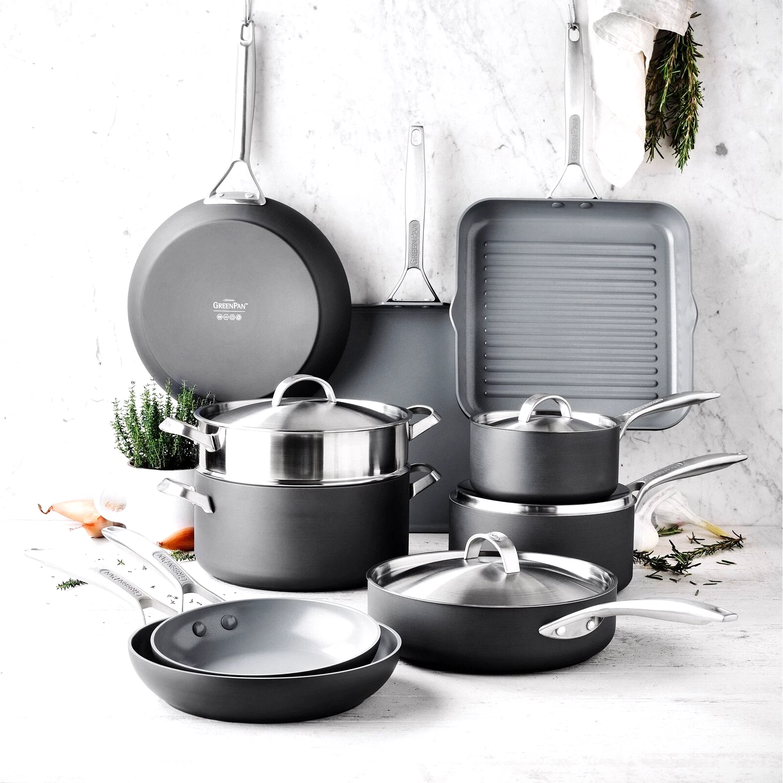 GreenPan Paris Pro Cookware Set - Thumbnail 5