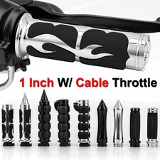 For Harley Touring Road King Street Glide Dyna Yamaha Motorcycle 1'' Hand Grips