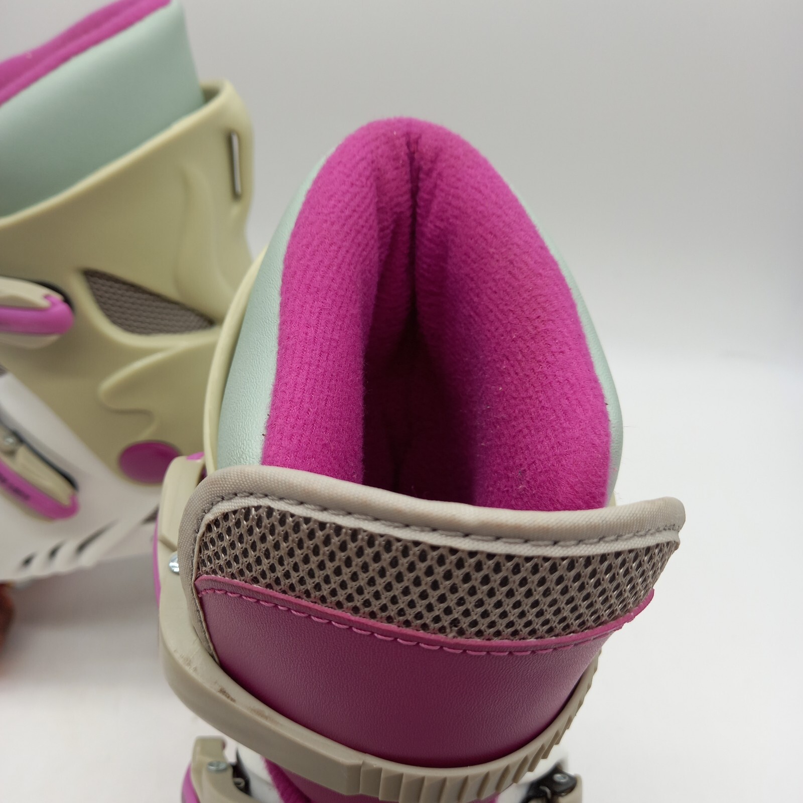 Rio Roller Quad Roller Skates UK 3 Pink Bag New White Rainbow Laces (H1/03) eBay