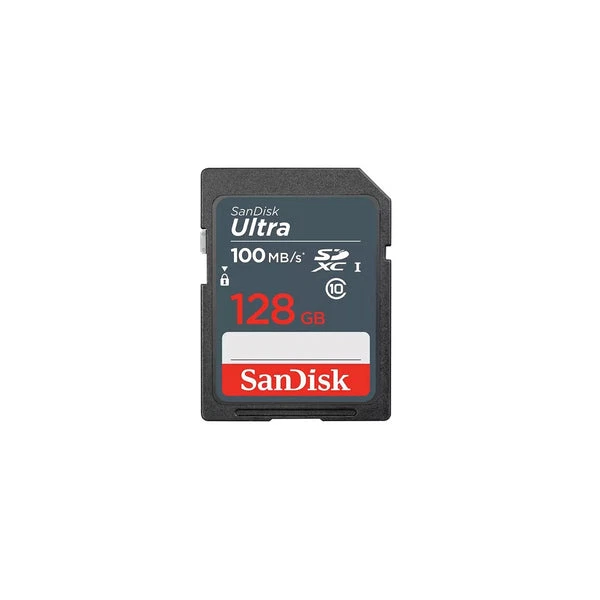 SanDisk SD Card 128GB Ultra SDXC Speed 100MBs for PC Camera Games or Any Device - Image 2 of 2