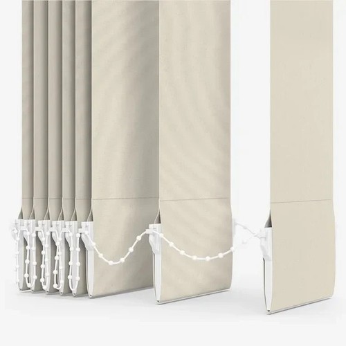 Vertical Blind - Made To Measure - Full Headrail & Fittings - 8 Neutral Colours - Picture 10 of 20
