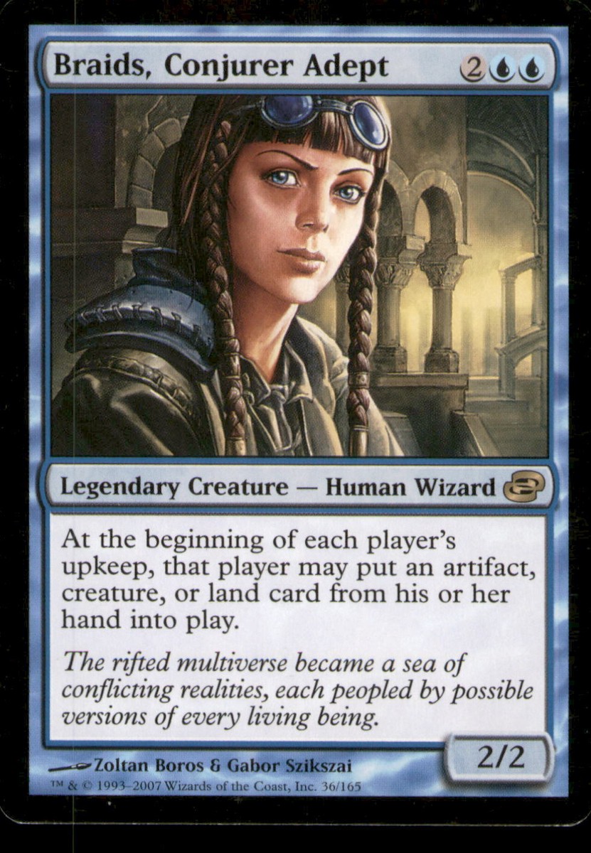 MTG - Braids, Conjurer Adept Planar Chaos #36 Rare LP | eBay