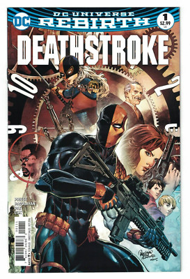 DEATHSTROKE REBIRTH #1 OCT 2016 VARIANT ART BY CARLO PAGULAYAN DC COMICS