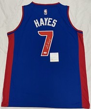 Killian Hayes Signed Autographed Detroit Pistons Jersey PSA/DNA