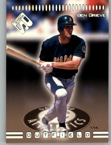 1999 Pacific Private Stock Ben Grieve #32 card