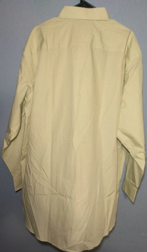 Enro Ultra Popelina Verde Claro 18 35/36 ALTO Manga Larga Abotonada Foto 2 de 4