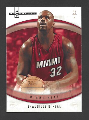 2007-08 Hot Prospects #45 SHAQUILLE O'NEAL Raw - Miami Heat - HOF