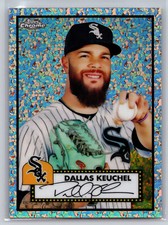 2021 Topps Chrome Platinum Anniversary Dallas Keuchel Rose Gold /75 10a