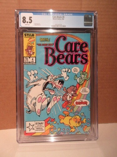 Care Bears #4 Marvel Comics 5/86 CGC 8.5