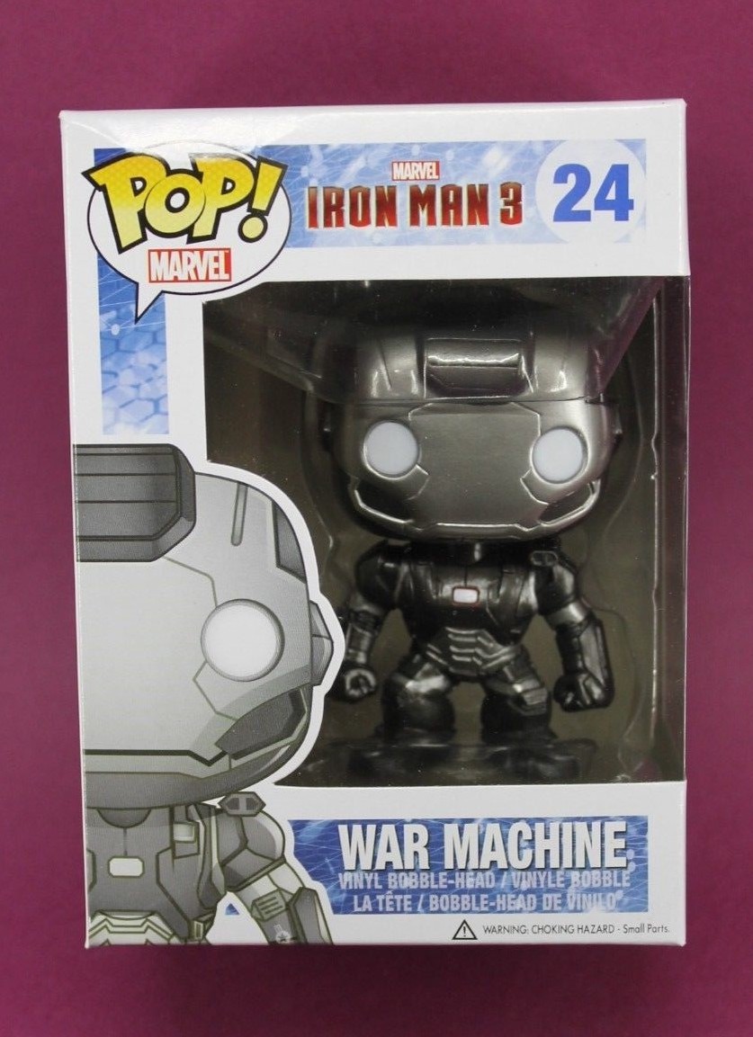FUNKO POP MARVEL IRON MAN 3 #24 WAR MACHINE VAULTED VINYL