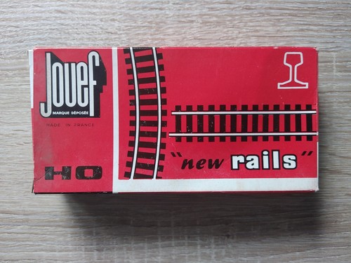 JOUEF HO : boite de 4 rails heurtoir / fin de voie  15 traverses (réf 478/4)4080 | Zustand: Occasion