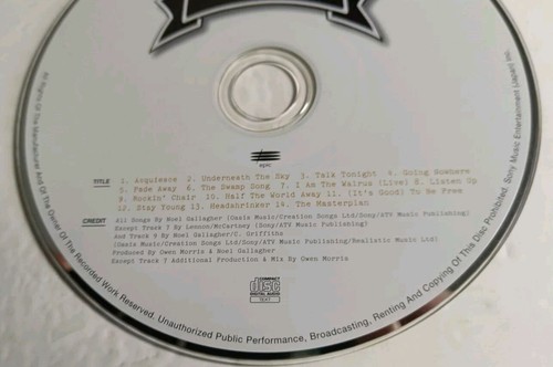 Oasis The Masterplan Japan Japanese CD Album Rare - Foto 8 di 11