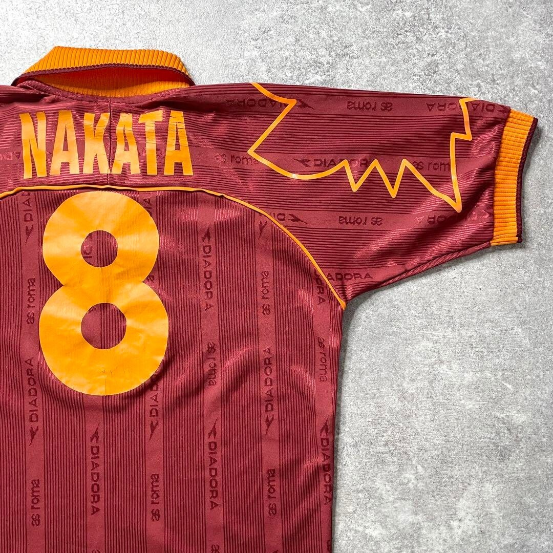 Hidetoshi Nakata #8 1999 2000 Roma Original Praise JERY