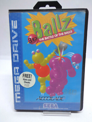 SEGA Mega Drive - 3D Ballz: The Battle of the Balls (mit OVP) 11329824 MD PAL