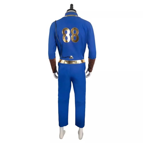 Vault 88 Refuge Dweller Halloween Party Cos Jumpsuit Costume Unisex Suit Outfit - Picture 4 of 8