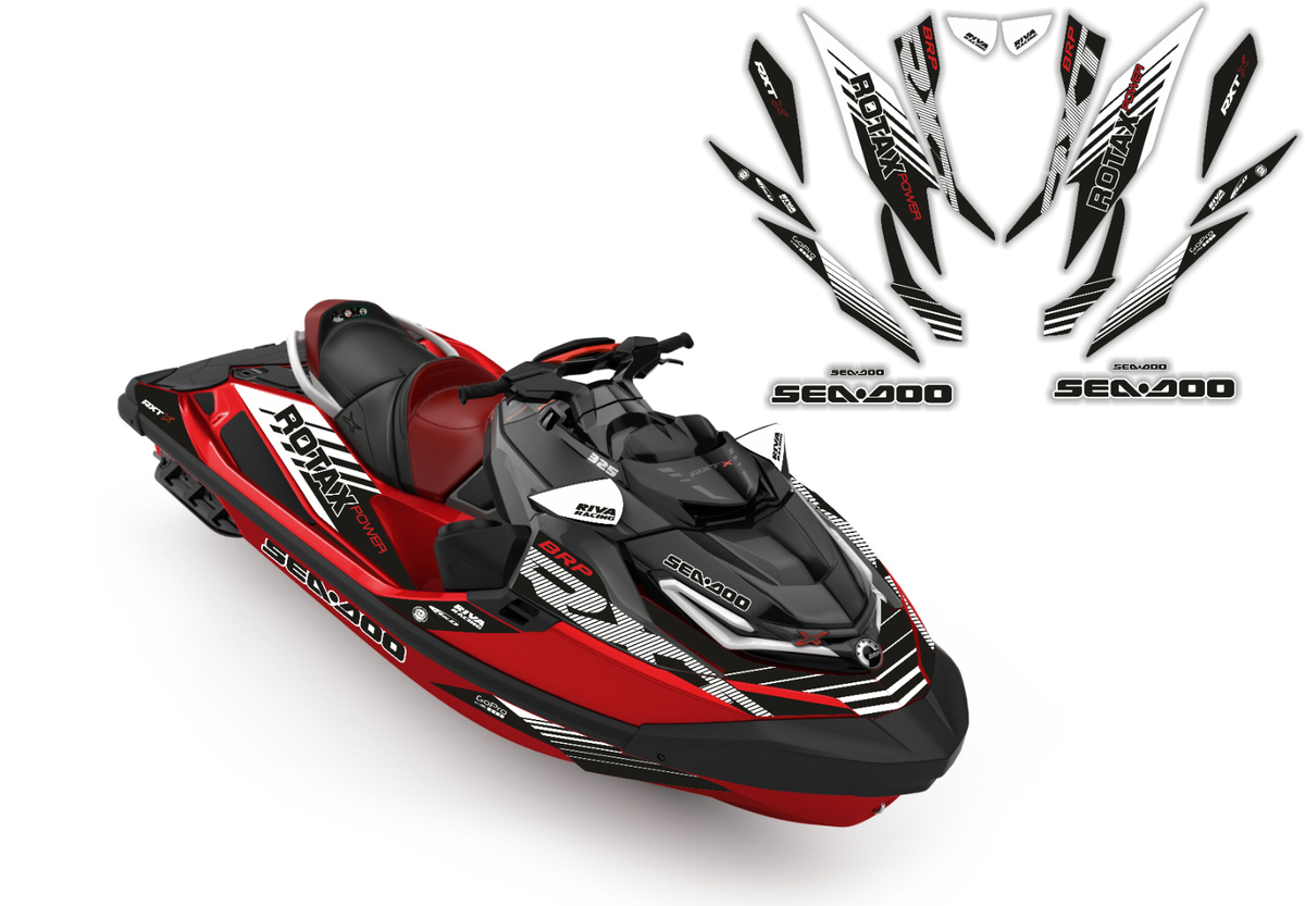 SEADOO RXT 325 for 2024-2025 decals stickers set graphics kit