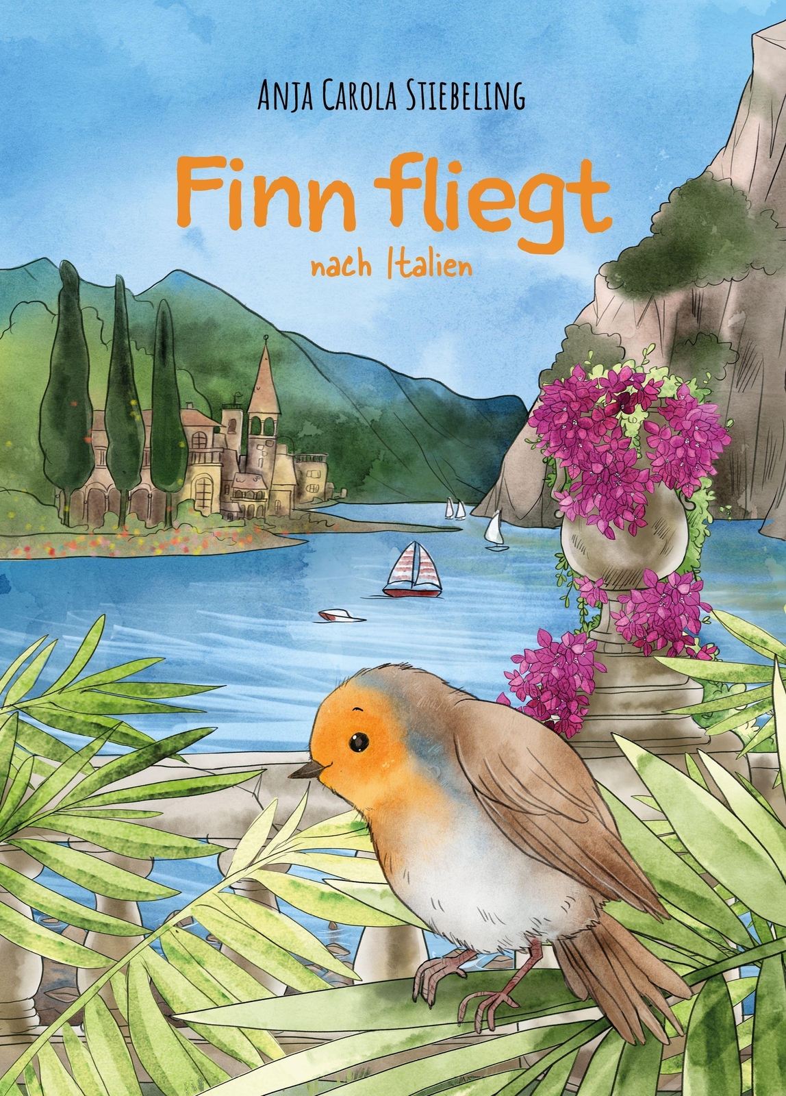 Thumbnail - Finn Fliegt Nach Italien Anja Carola Stiebeling Buch Deutsch 2021