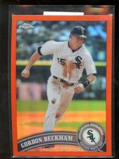 2011 TOPPS ORANGE REFRACTOR #51 GORDON BECKHAM WHITESOX MINT A01014