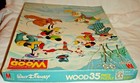 DONALD, GOOFY,  PLUTO SNOW SCENE WOOD 35 Pc PUZZLE 1983 WALT DISNEY  4296-8 — photo 5
