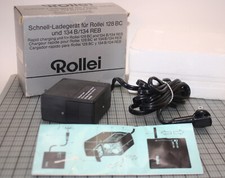 ROLLEI CHARGER TYPE F for 4 AA BATTTERIES w/ Manual 