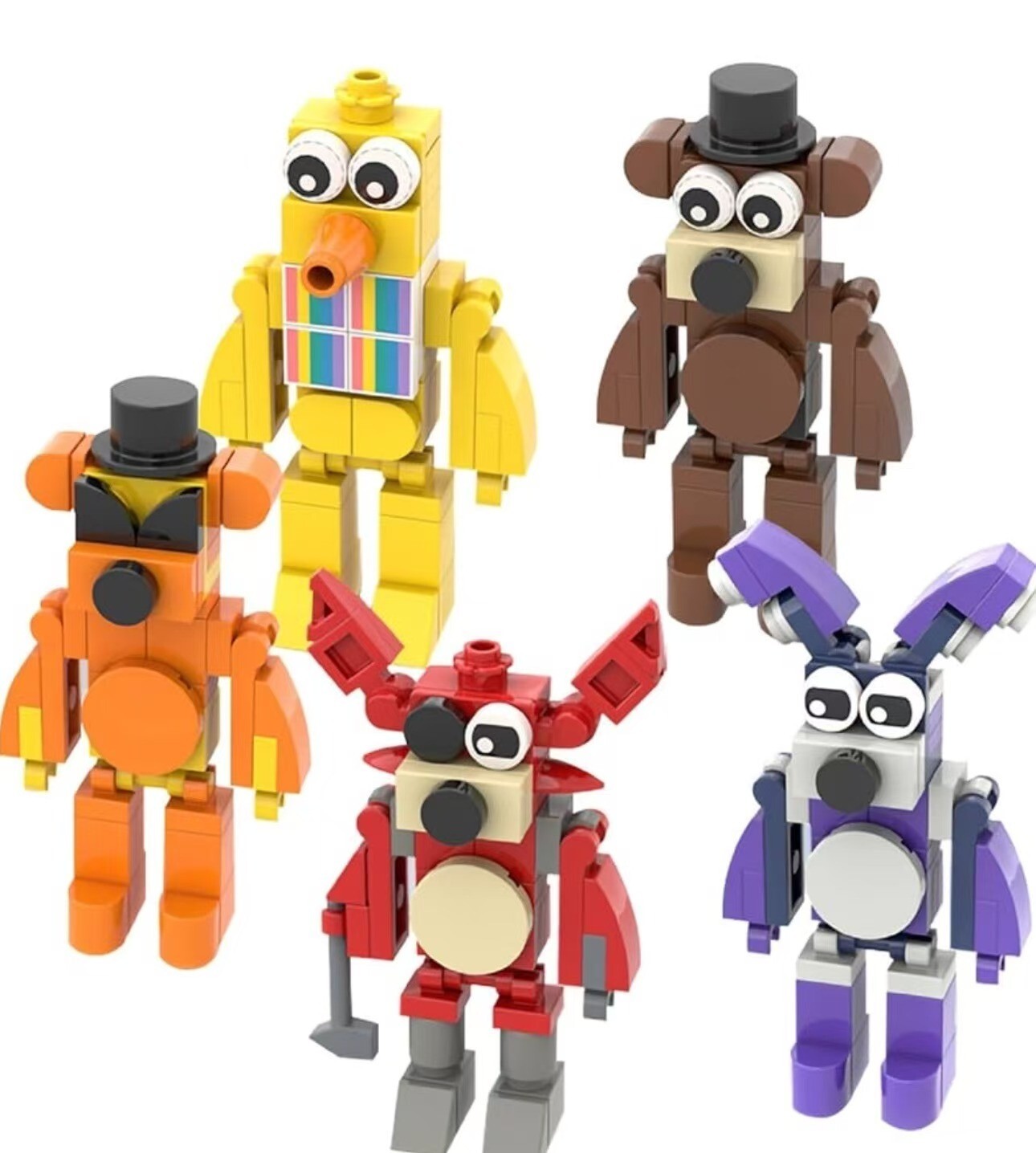 Action Figure Building Kit, Action Figures Model Toys for Aged 3+ Children Boys