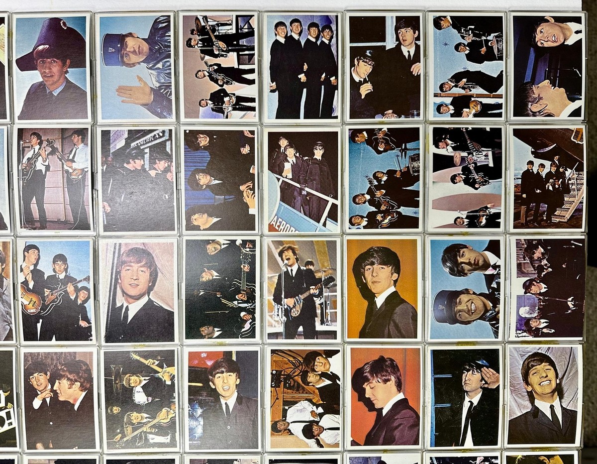 ビートルズ　TOPPSトレーディングカード「Beatles Diary 」 4 pc 1964 Topps Beatles Diary Trading Cards 35A 36A 37A 52A