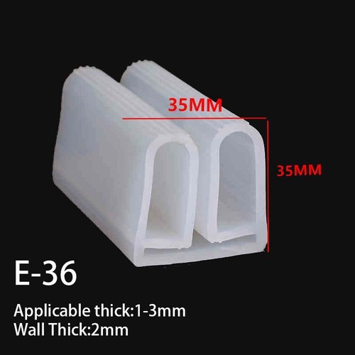 Silicone Rubber E-shaped Sealing Strip High TEMP for Oven Steaming Box - Picture 40 of 113