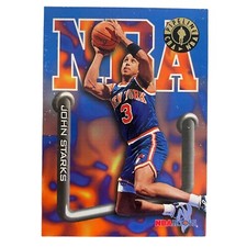1995-96 Hoops PIPELINE #232 John Starks PL / Tim Legler CBA NEW YORK KNICKS - EX