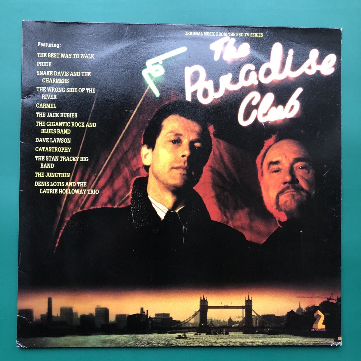 Dave Lawson THE PARADISE CLUB Jazz Blues BBC TV Soundtrack LP