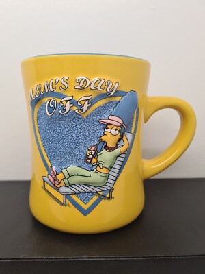 Marge Simpson 3D Tasse Mug The Simpsons 2008 Universal Studios Moms Day Off Rar 